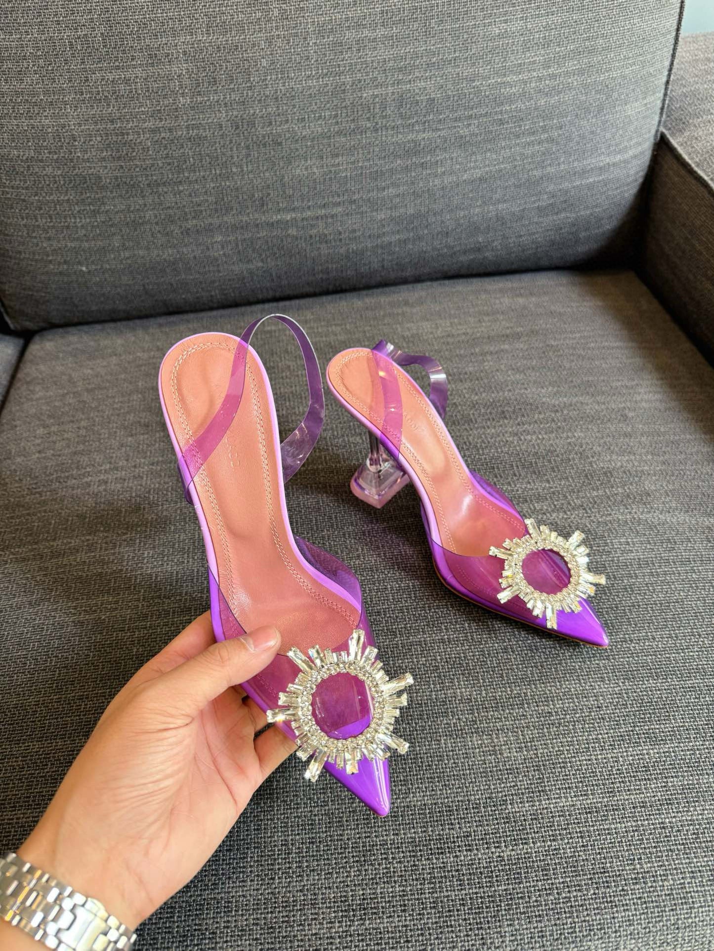 Amina Muaddi Heels