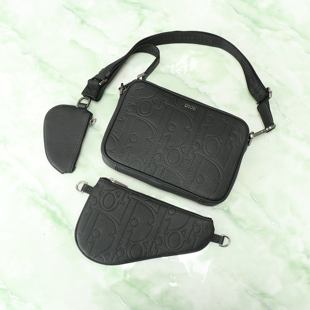 Dior Saddle Triple Pouch