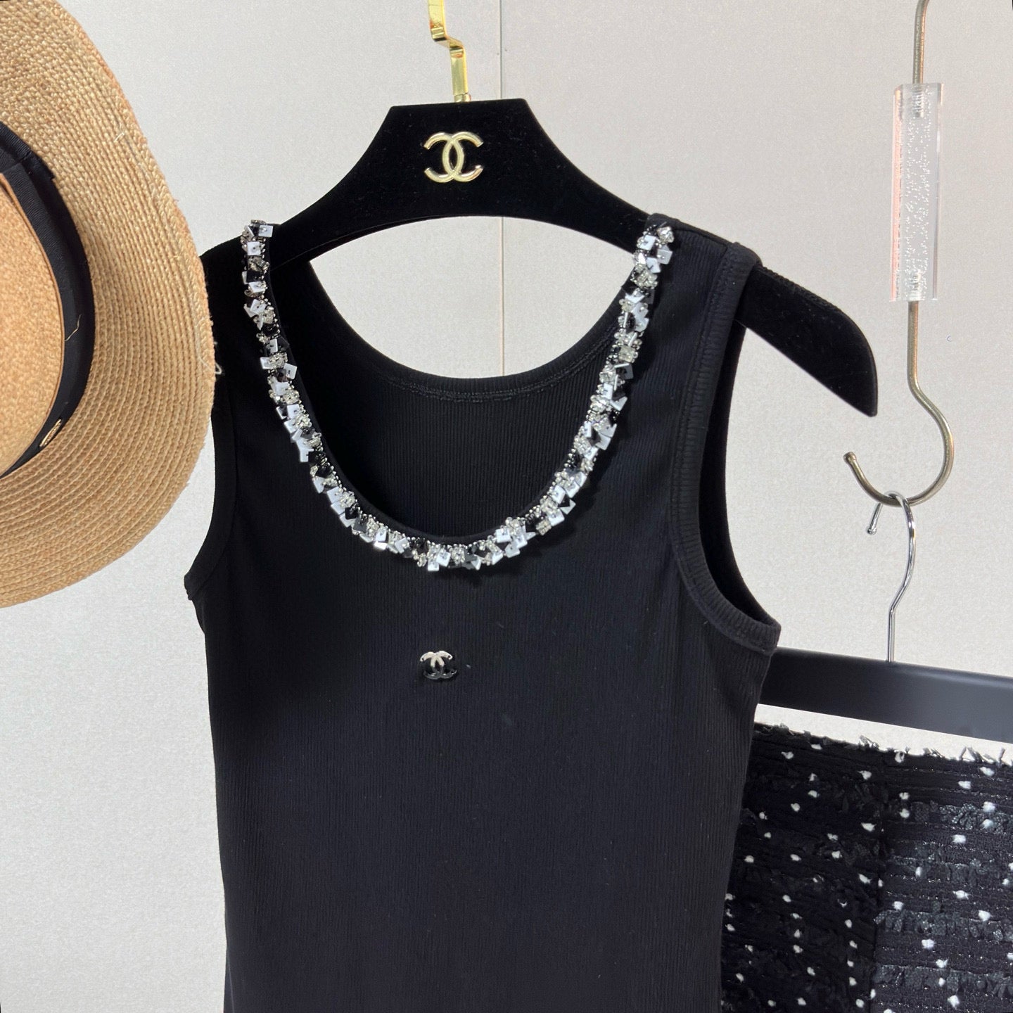 Chanel Tank & Shorts Set