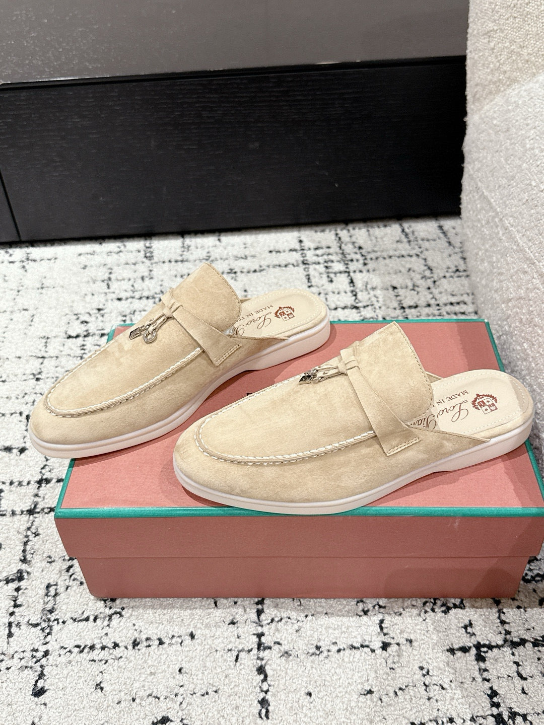 Loro Piana Sabot Loafers