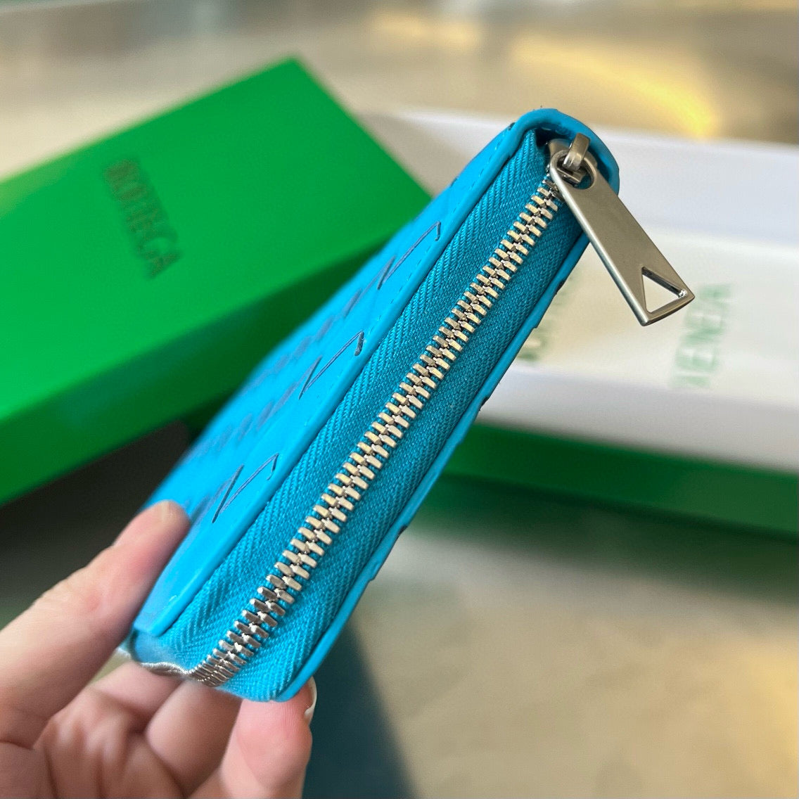 Bottega Veneta Long Zipped Wallet