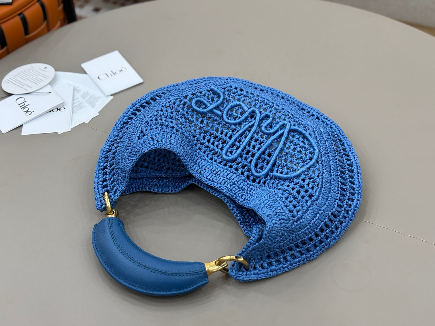 Chloe Summer Banana Hobo Bag