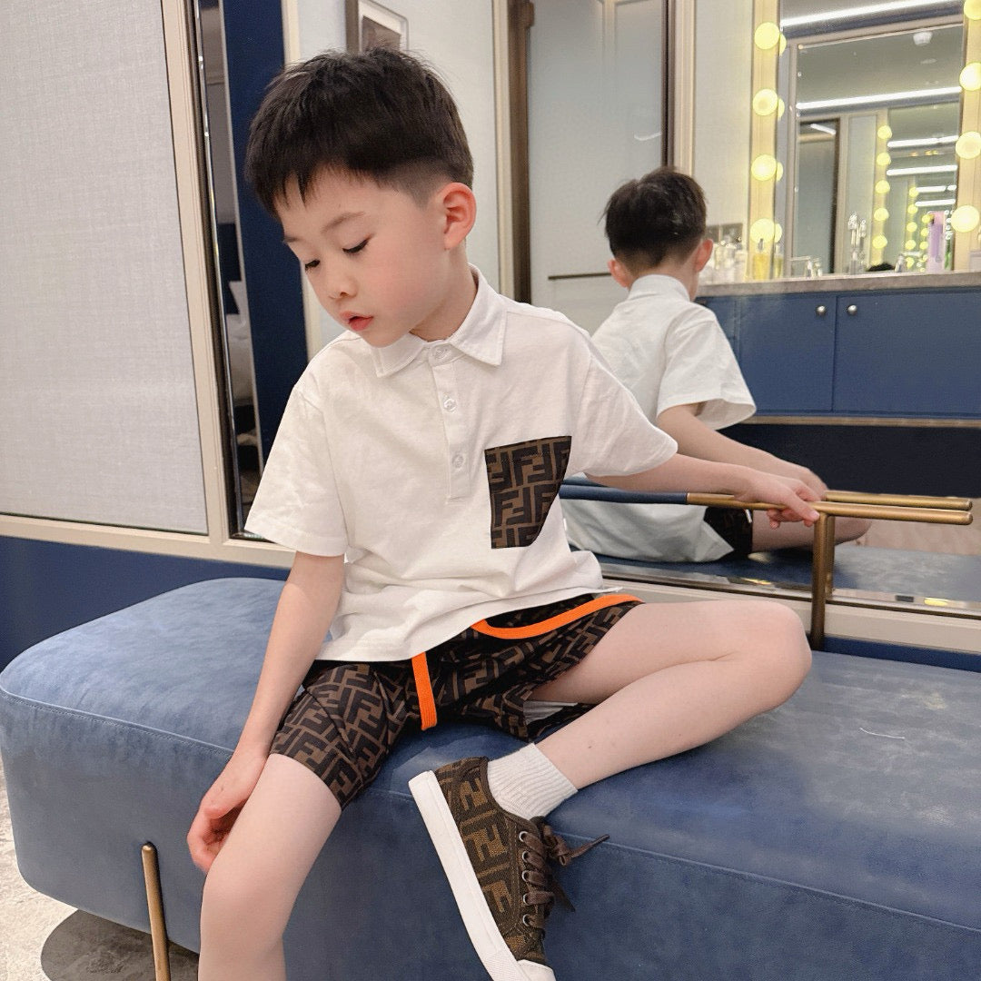 Fendi Polo/Short Pant Set