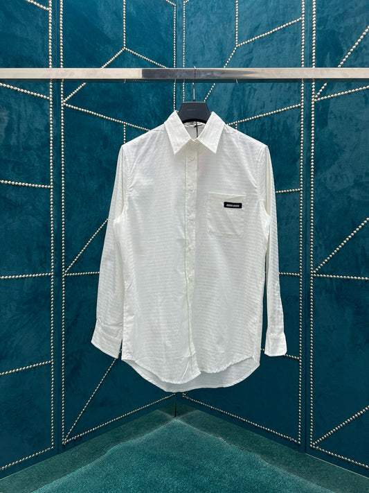 Miu Miu Long Sleeve Shirt