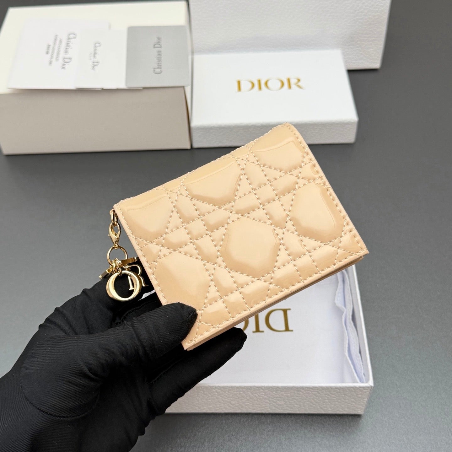 Dior Lady Gardenia Wallet