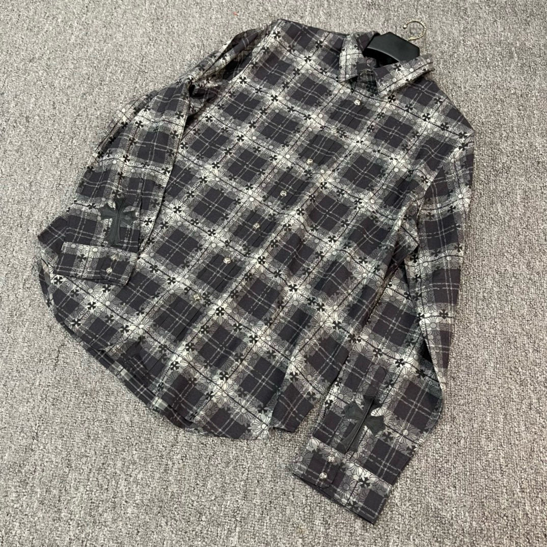 Chrome Hearts Long Sleeve Polo