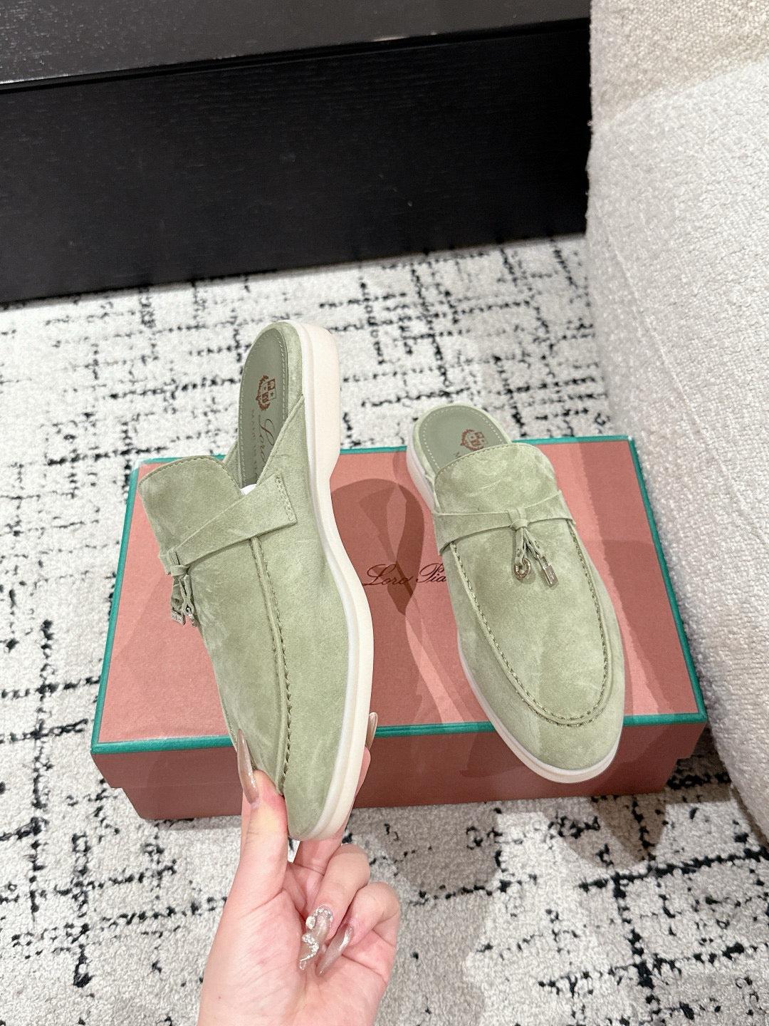 Loro Piana Sabot Loafers