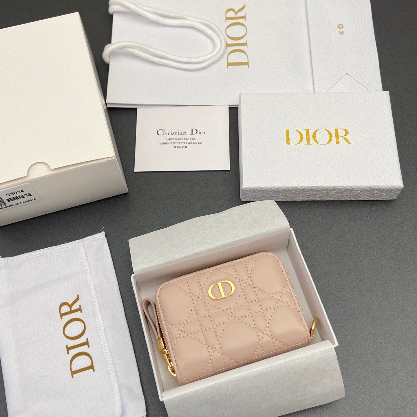 Dior Jolie Glycine Wallet