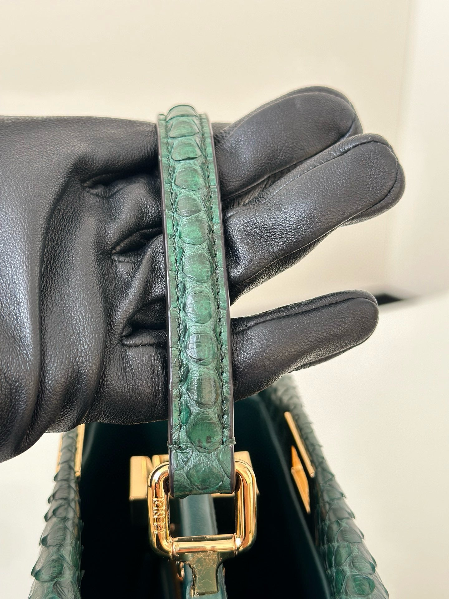 Fendi Peekaboo Bag (Python leather)