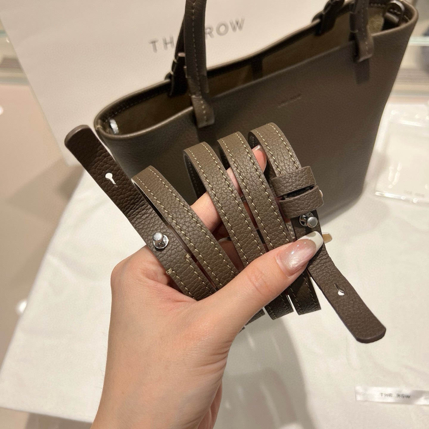 The Row Small Park Tote Handbag