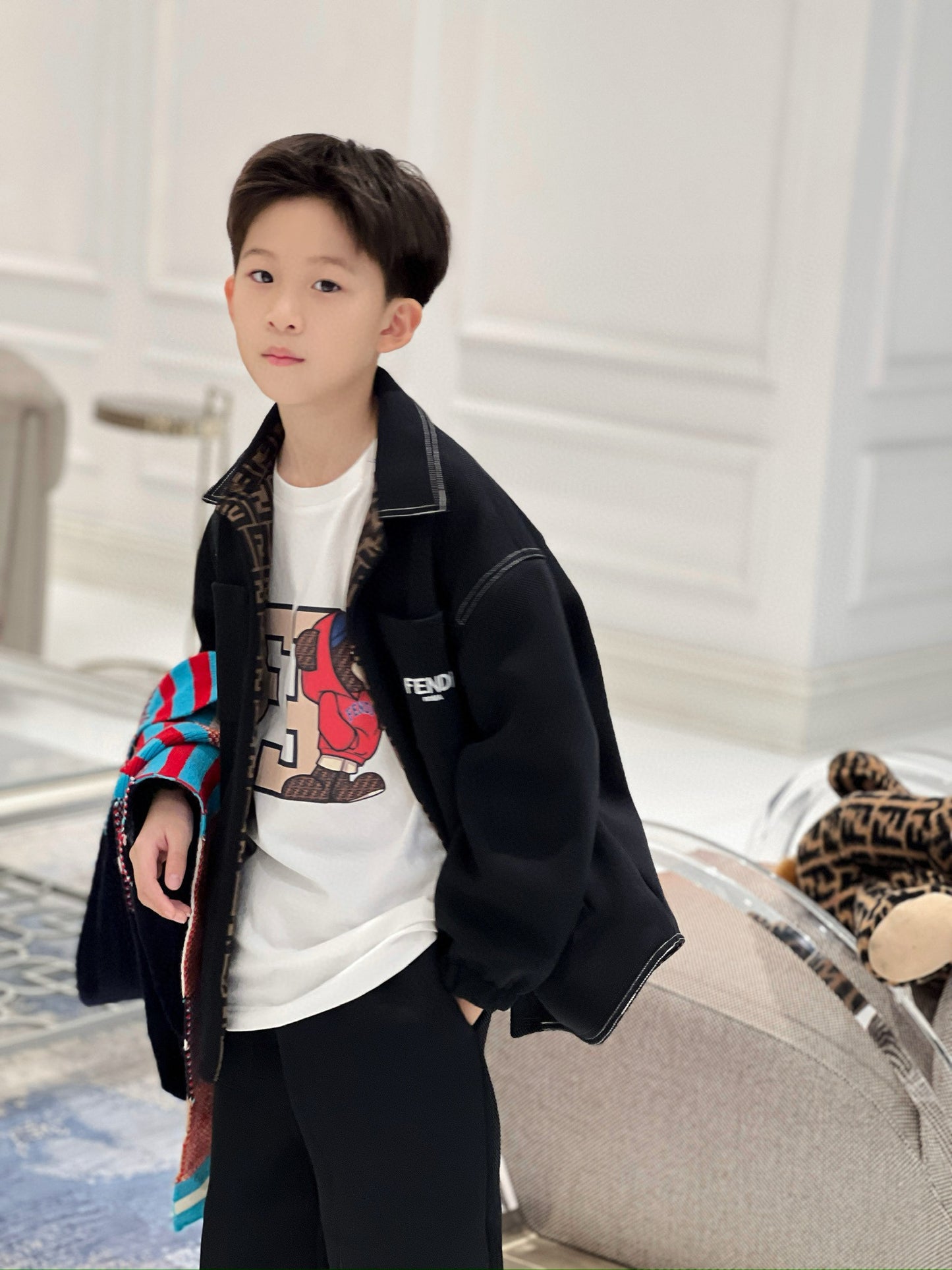 Fendi Jacket/Long Pant Set