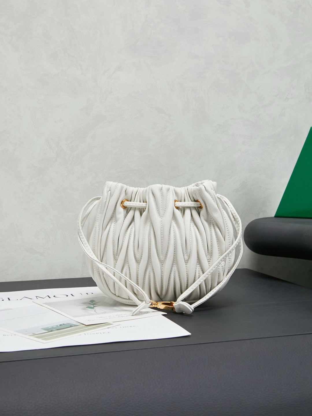 Miu Miu Nappa Handbag