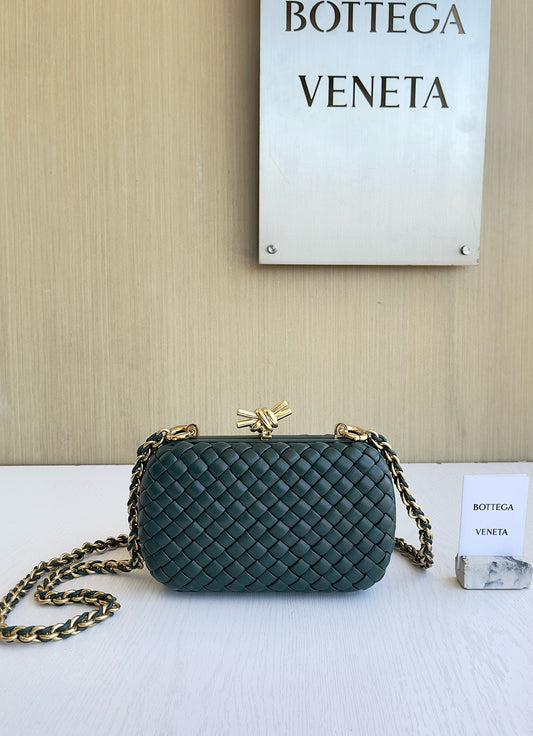 BV Knot Clutch Bag