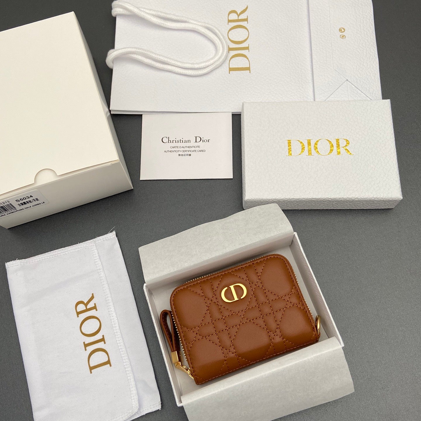 Dior Jolie Glycine Wallet