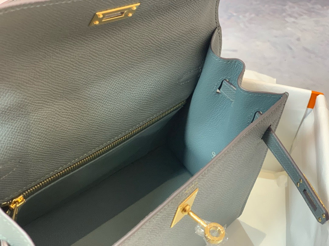 Hermes Kelly 25cm, 63, Epsom