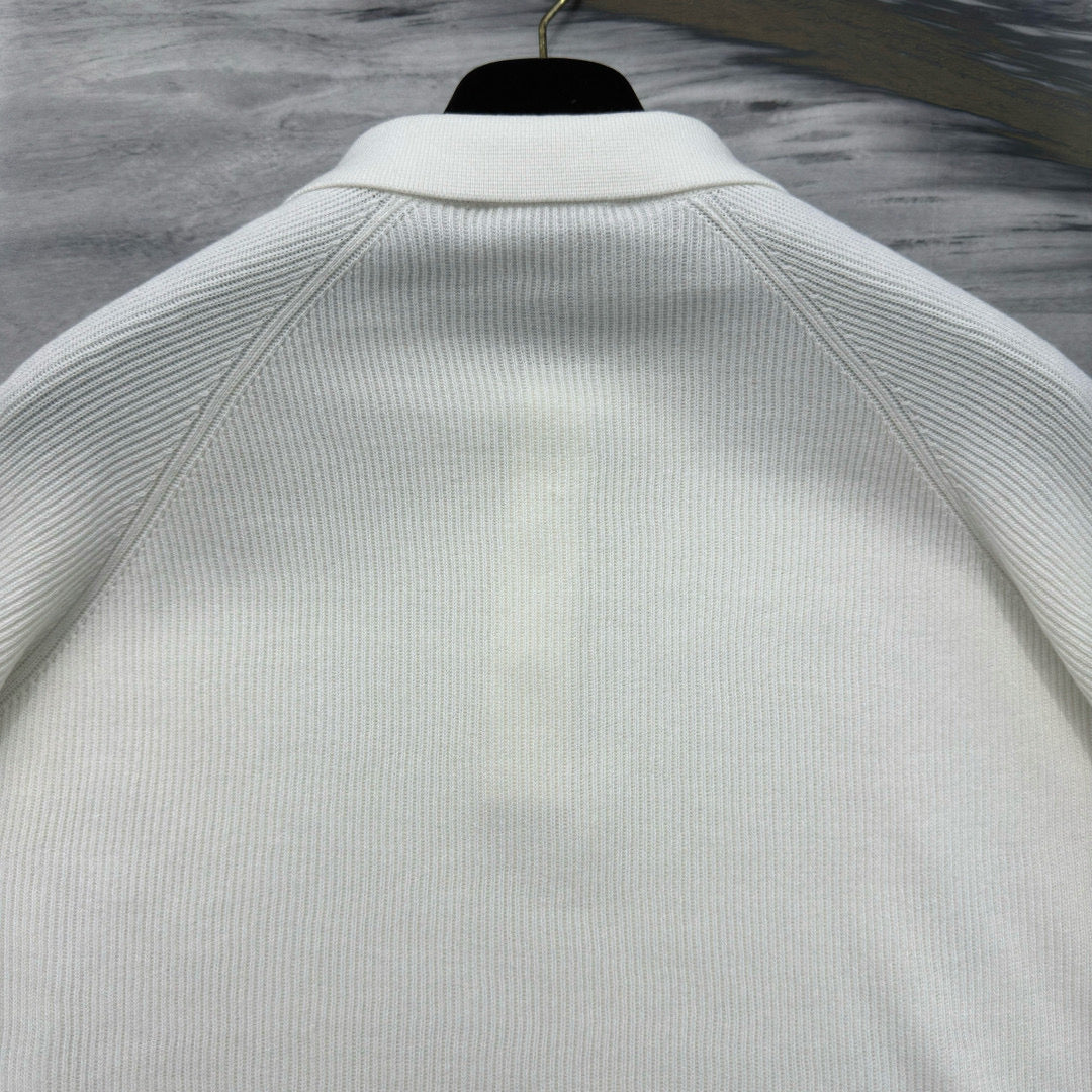 Brunello Cucinelli Long Sleeve Polo