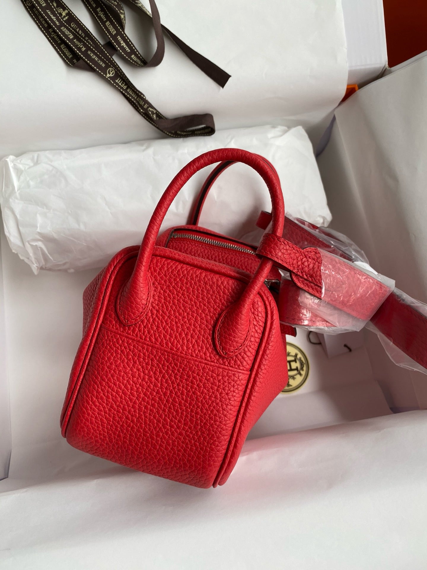 Hermes Mini Lindy, 19cm, Q5, TC Skin