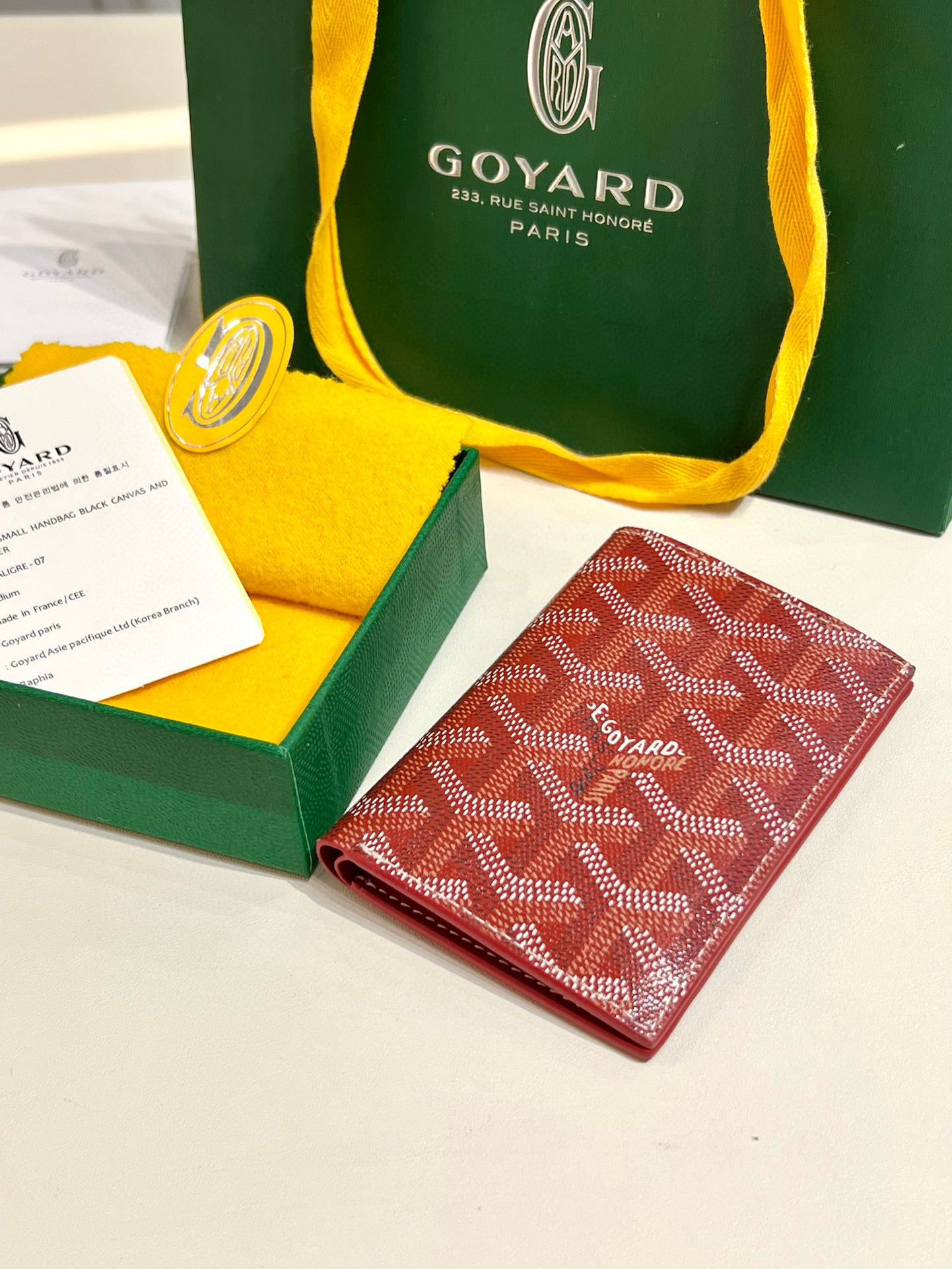 Goyard Saint-Pierre Card Wallet
