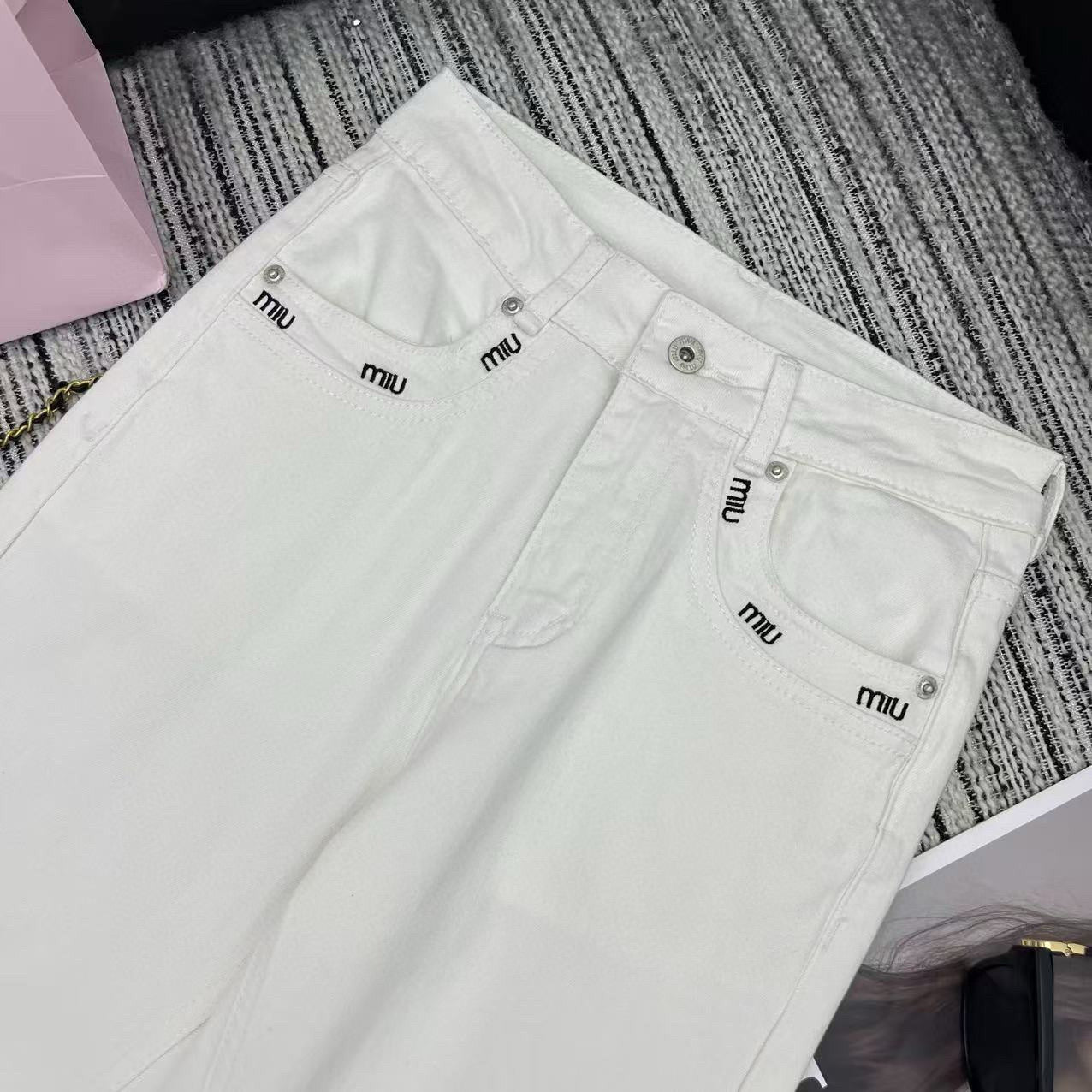 Miu Miu Long Jeans
