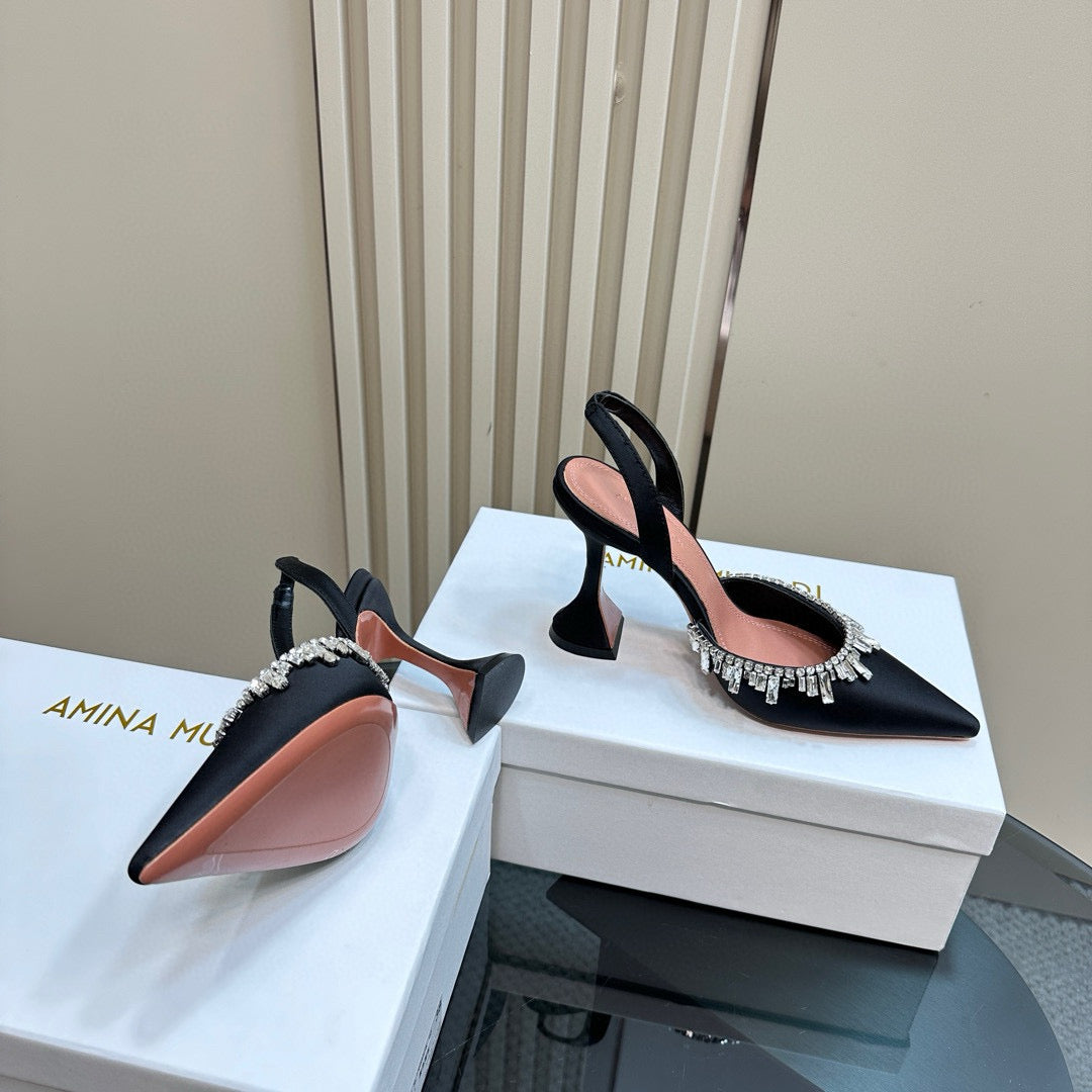 Amina Muaddi Heels