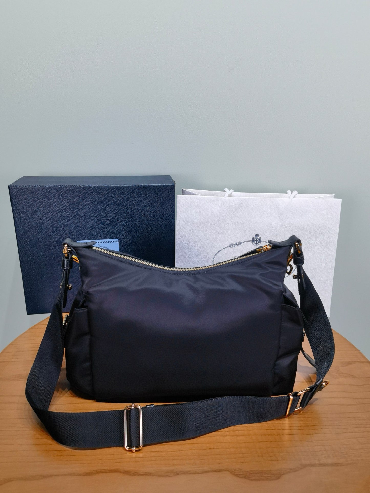 PD Re-Nylon Aimee Shoulder Bag