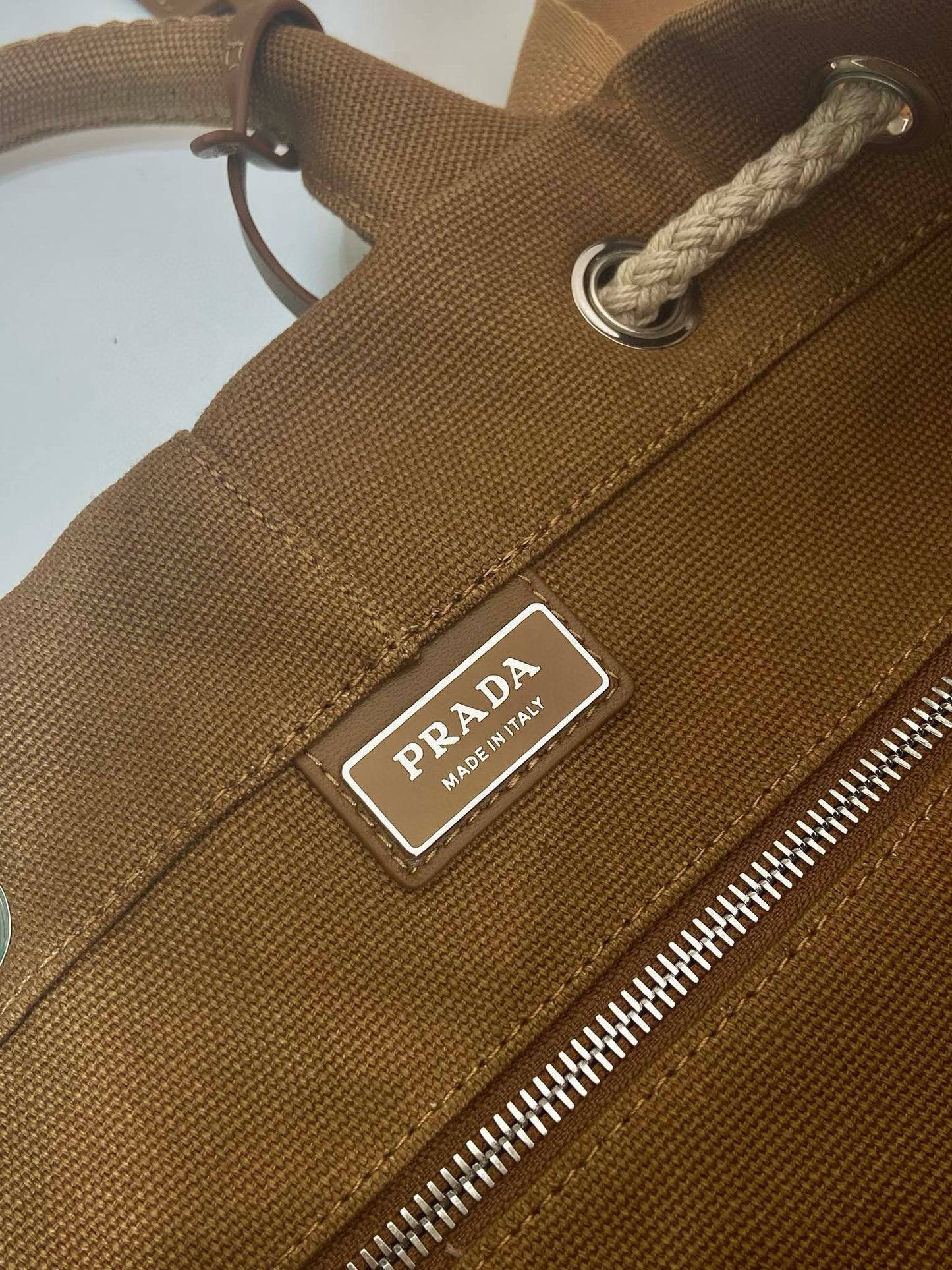 Prada Drawstring Travel Bag