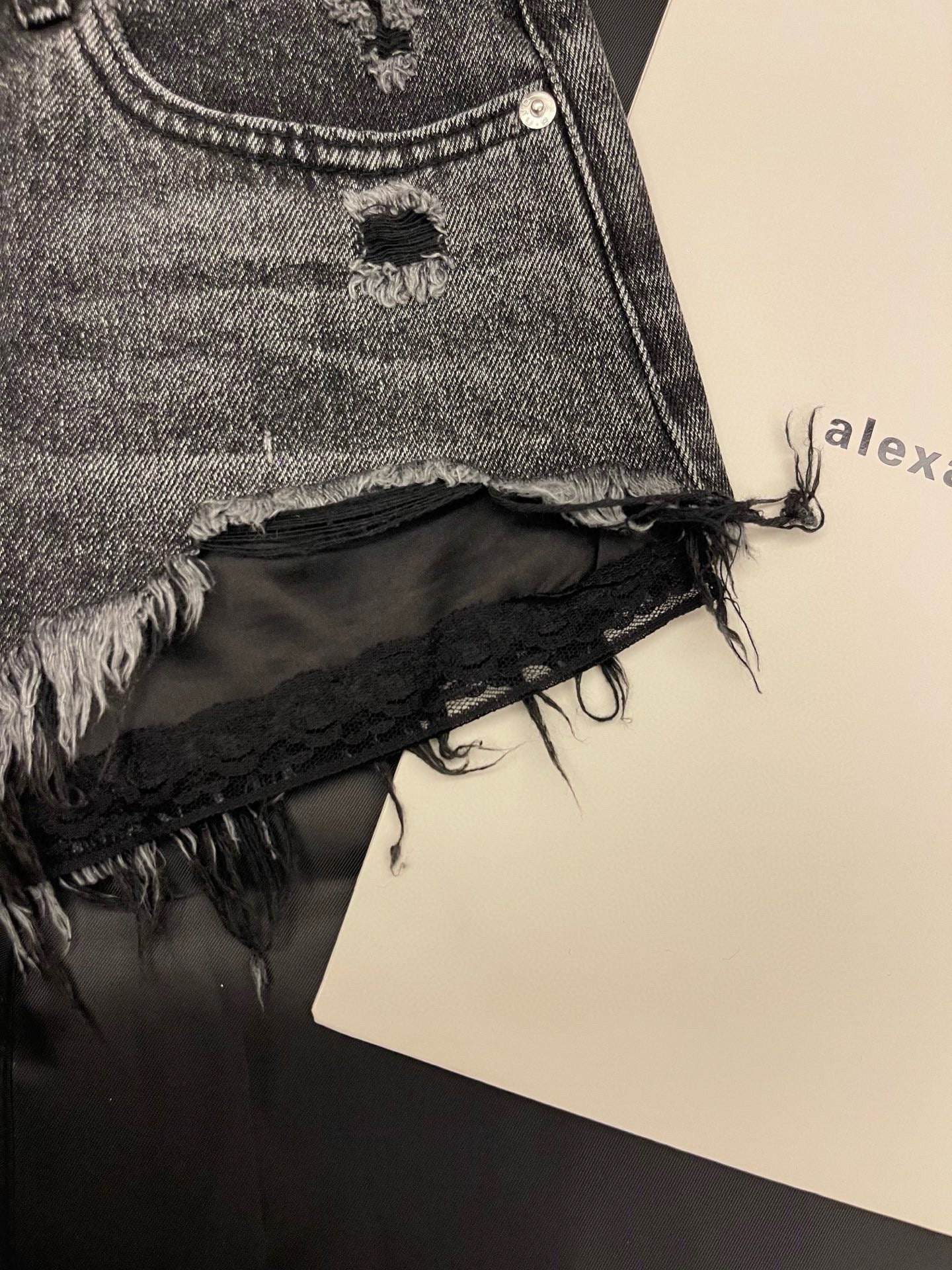 Alexander Wang Denim Shorts