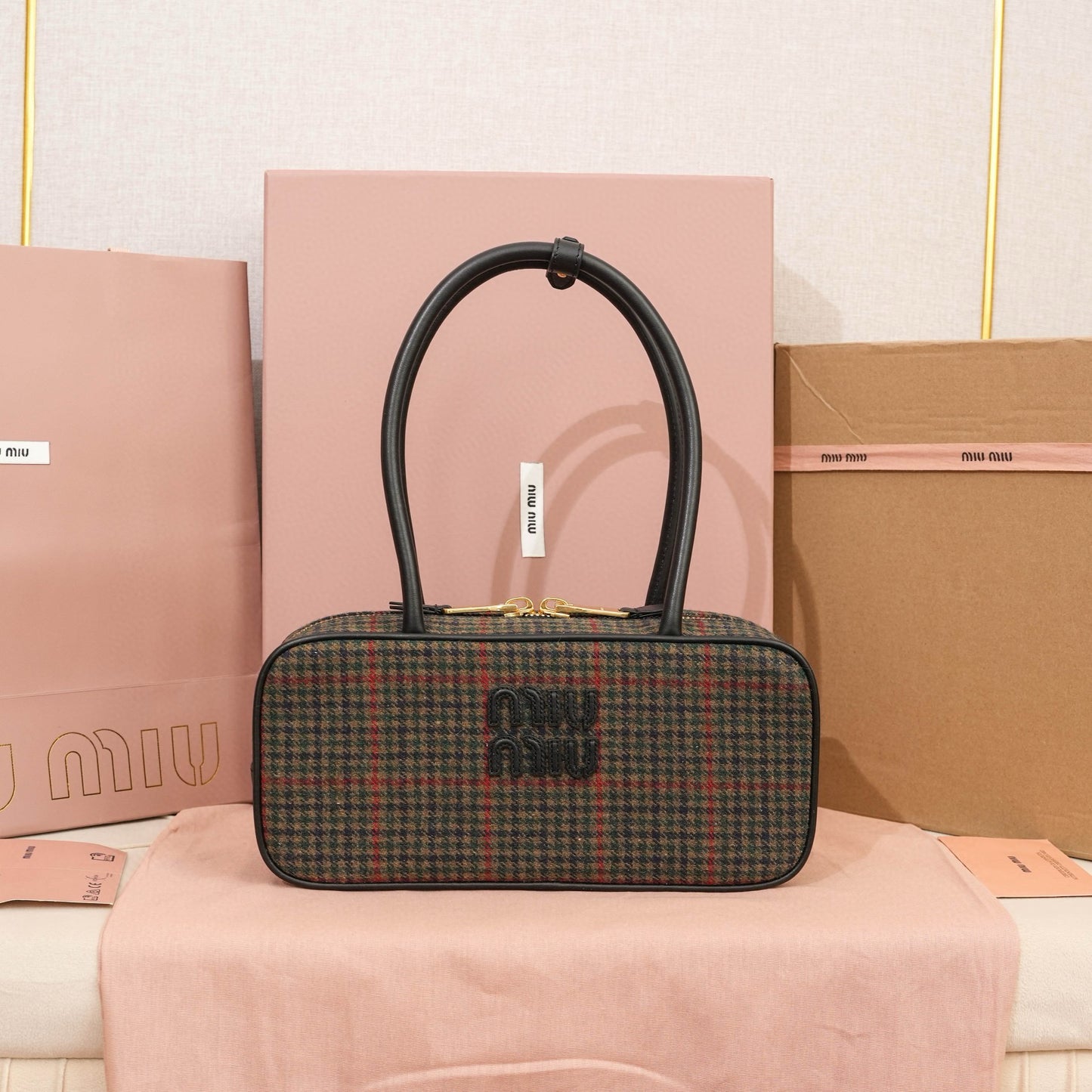 Miu Miu Bowling Bag 28x12x9cm