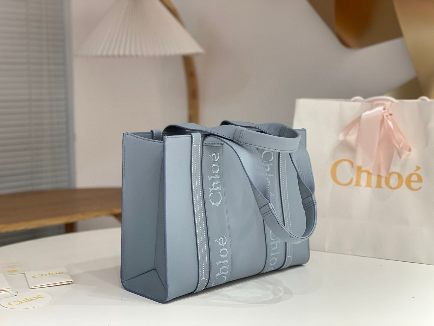 Chloe Woody Tote Bag