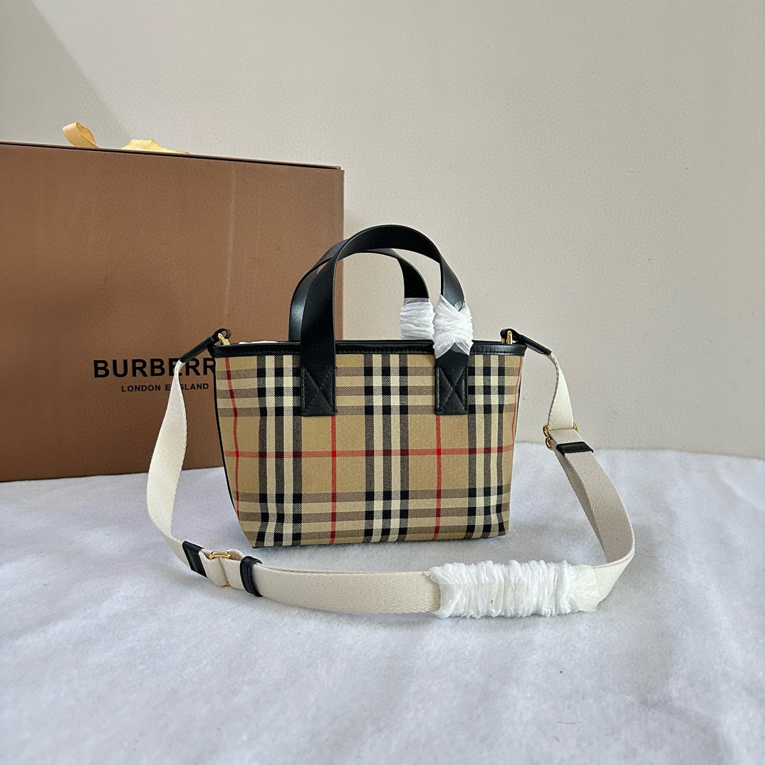 BB Kids Check Tote Bag