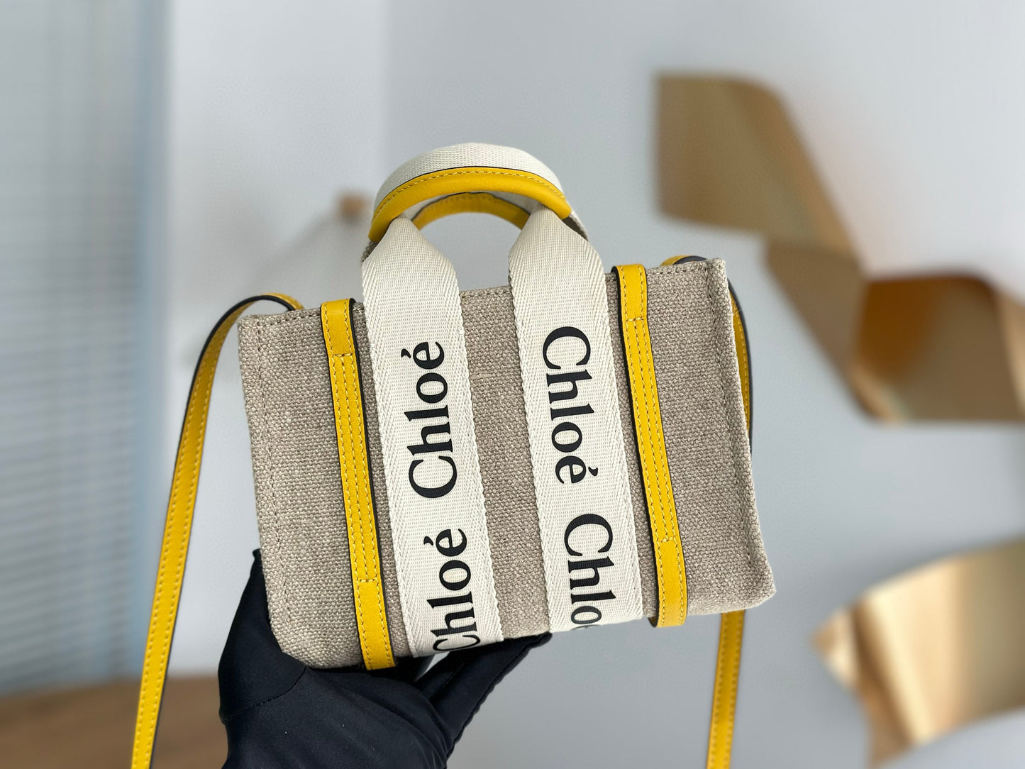 Chloe Woody Tote Bag