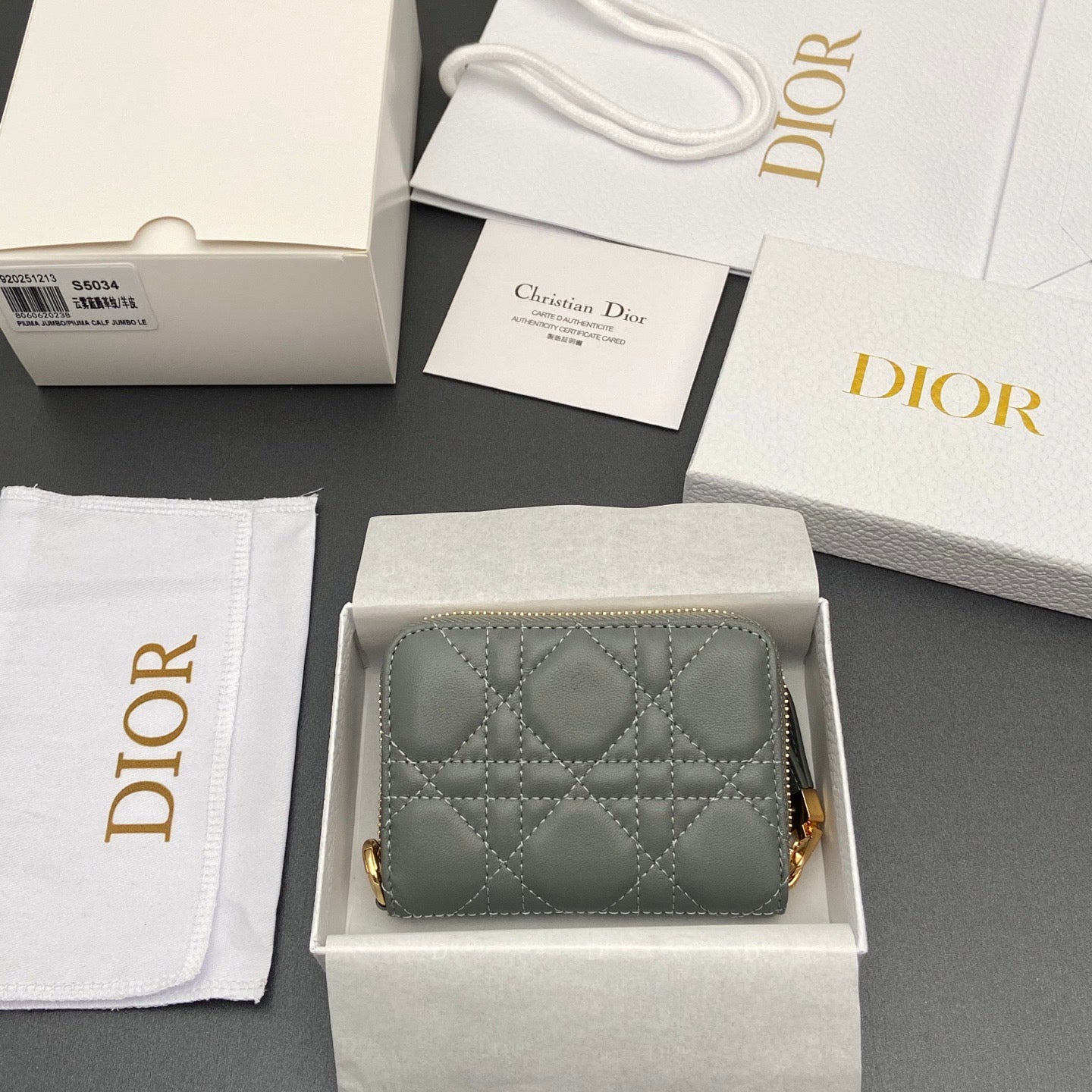Dior Jolie Glycine Wallet