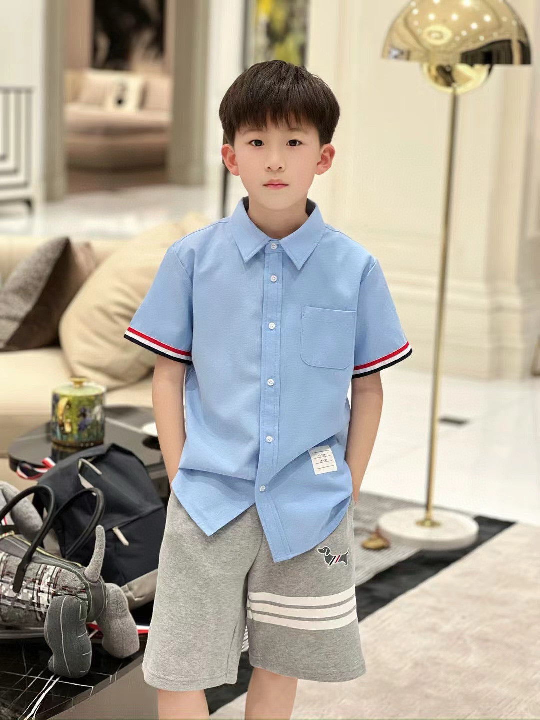 TB Polo/Short Pant Set