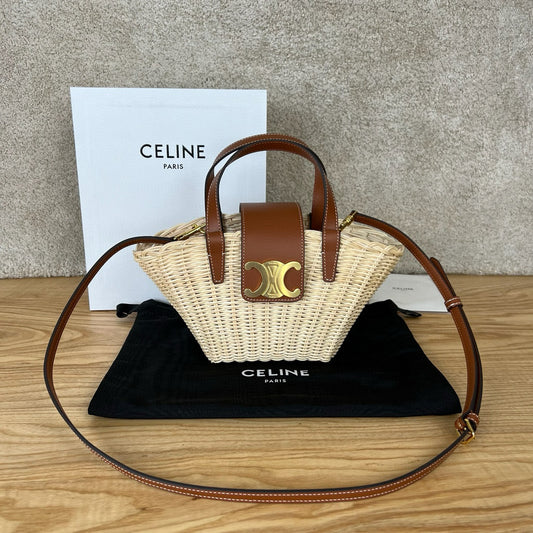Celine Triomphe Bucket