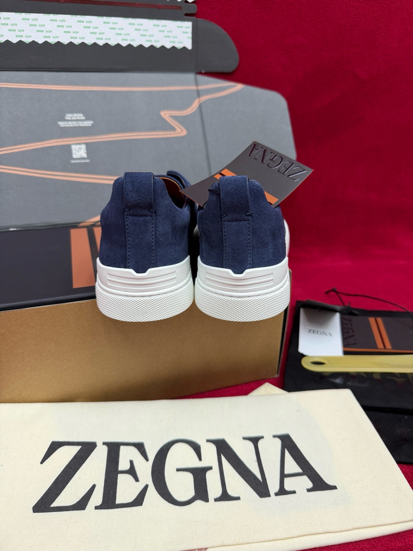 Zegna Suede Sneakers