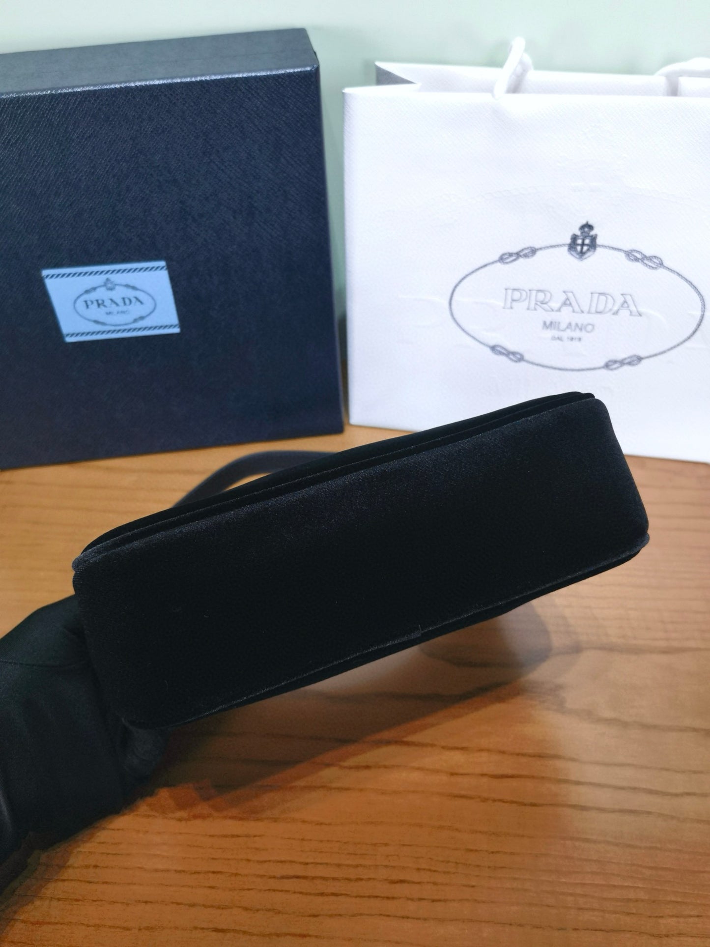 PD 2005 Velvet & Saffiano Mini Bag