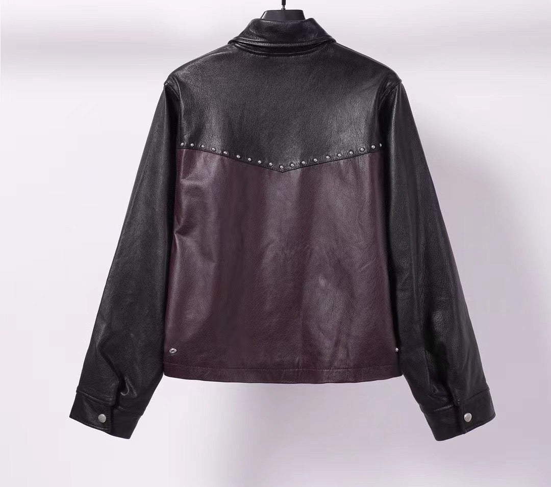 Enfants Riches Déprimés Leather Jacket
