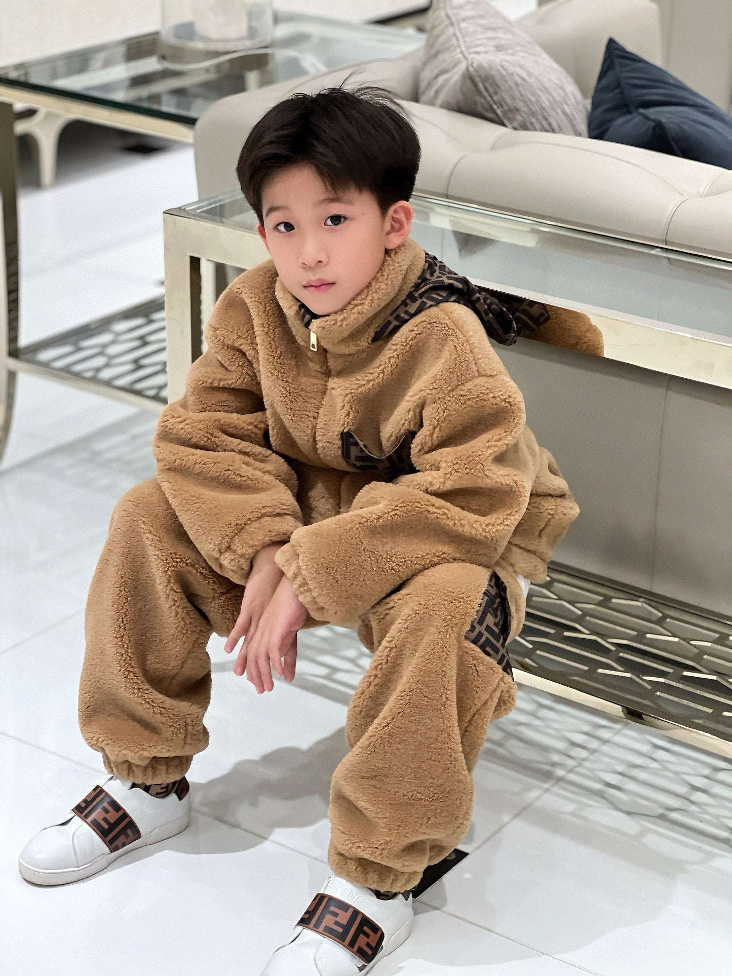 Fendi Jacket/Long Pant Set
