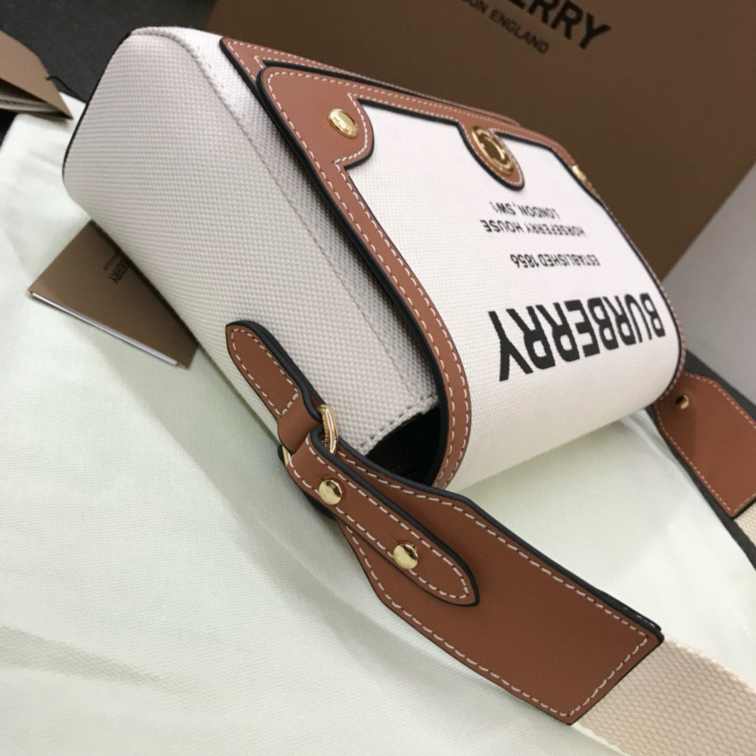 BBR Horseferry Print Canvas Note Bag