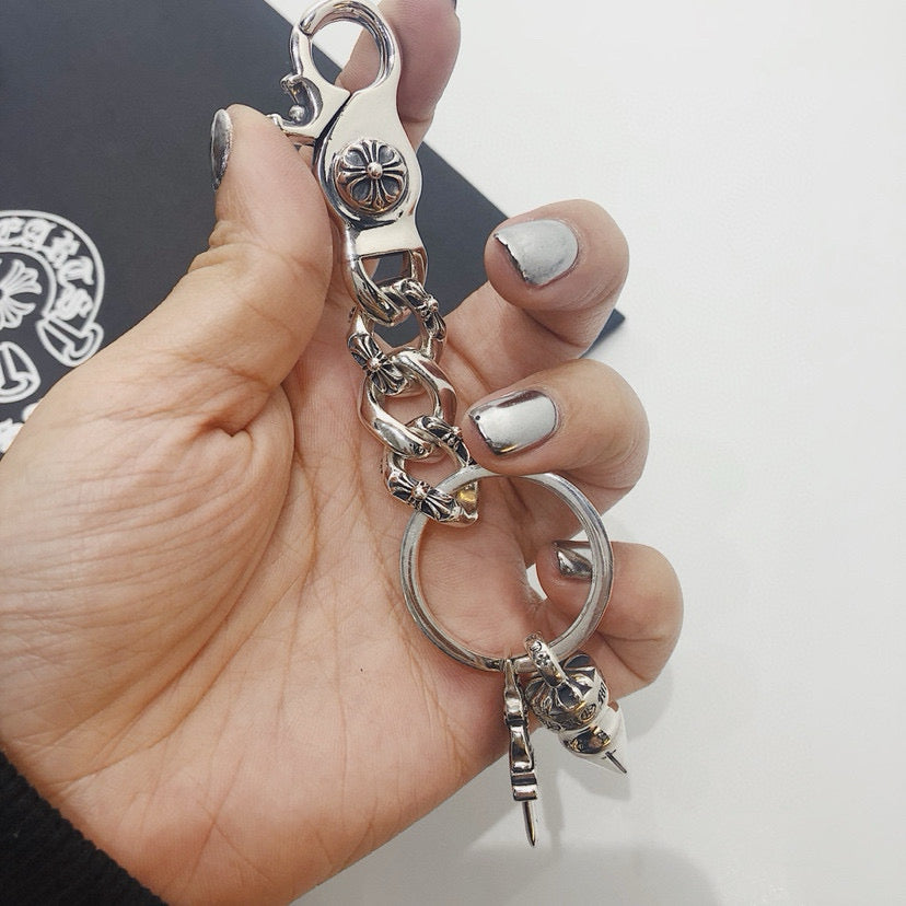 Chrome Heart Keychain