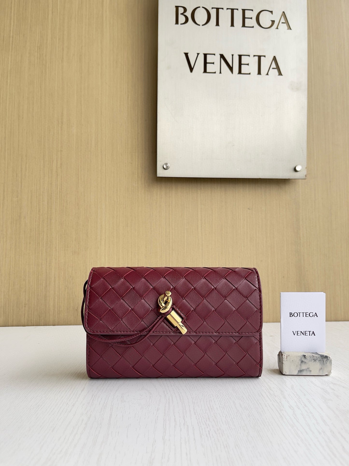 BV Andiamo Clutch Bag 19x11.5x3cm