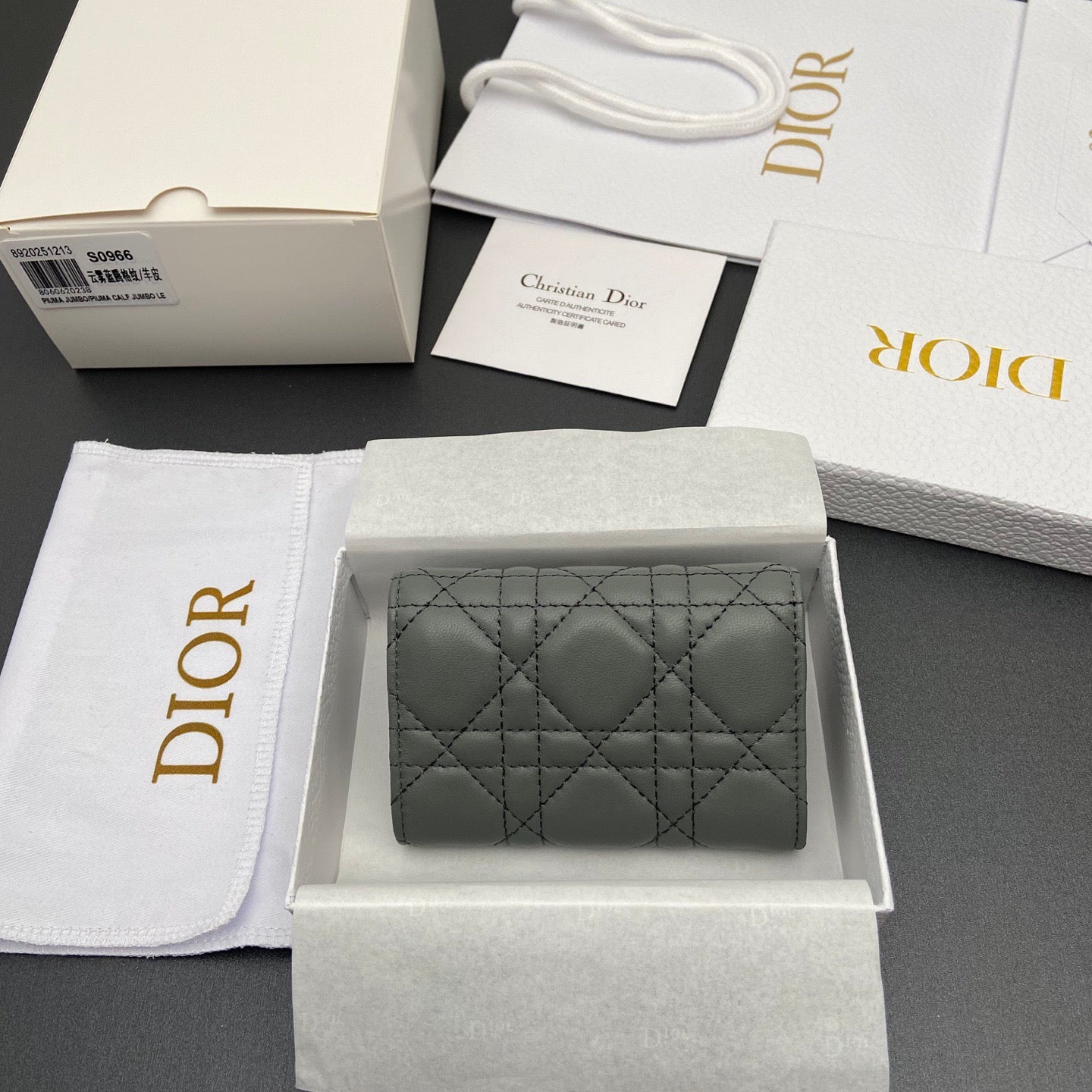 Dior Jolie Glycine Wallet