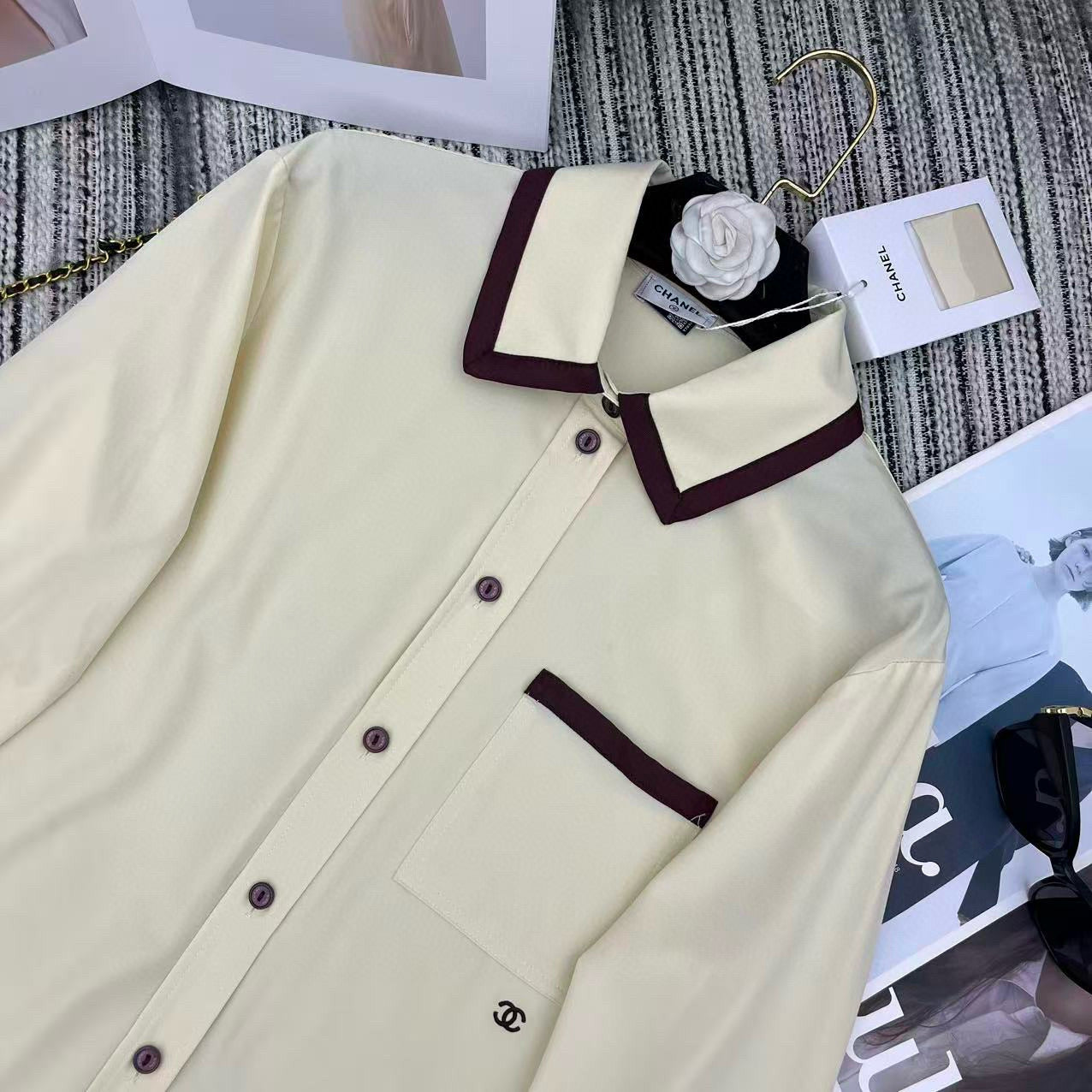 Chanel Long Sleeve Shirts