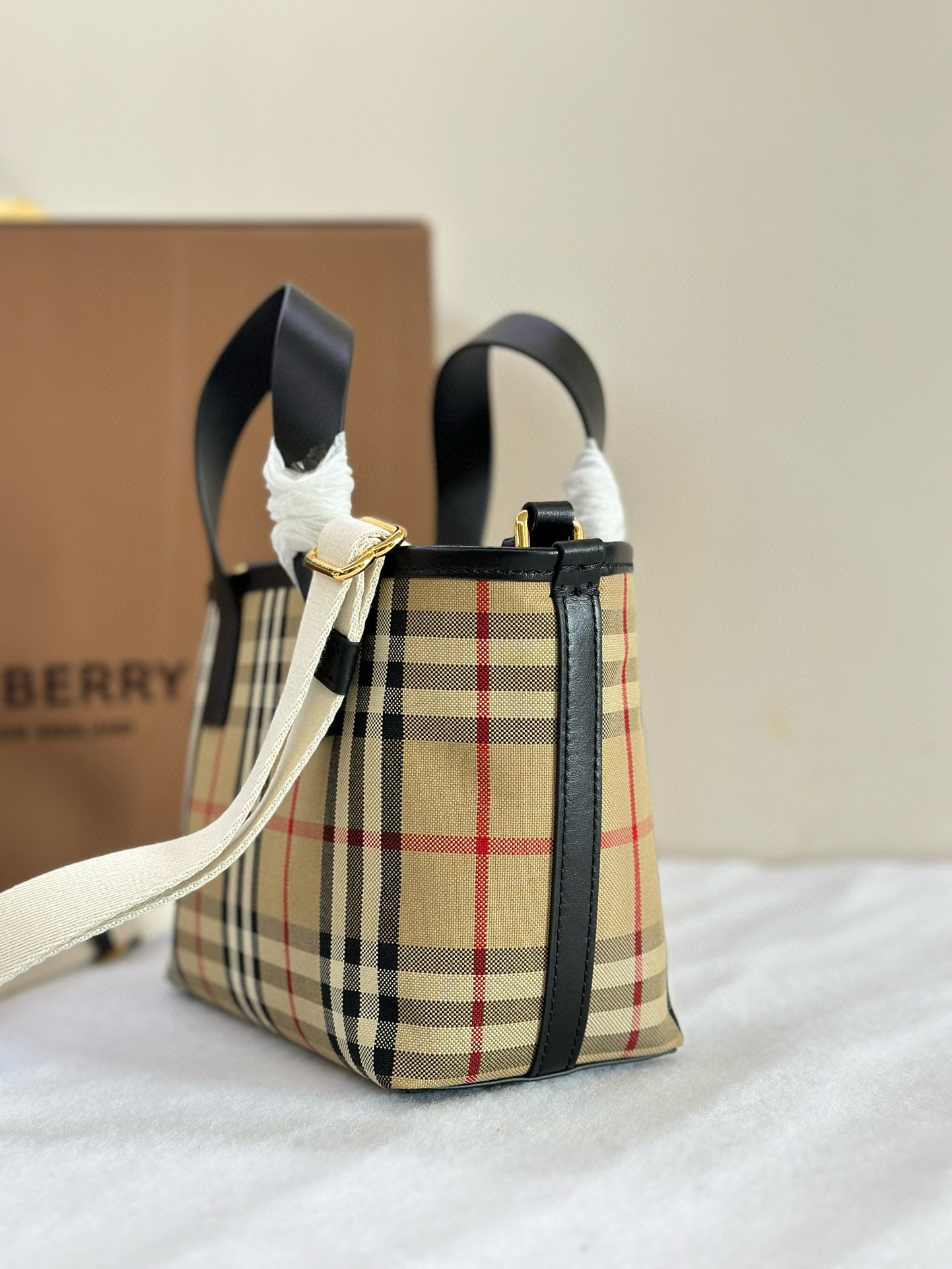 BB Kids Check Tote Bag