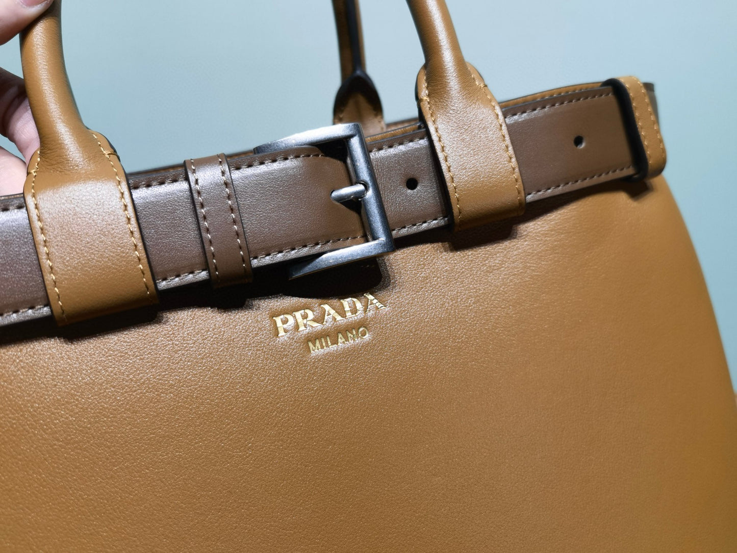 Prada Buckle Handbag