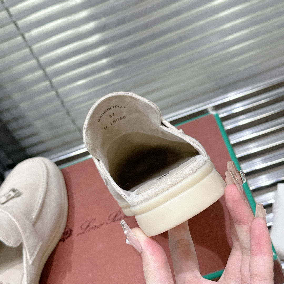 Loro Piana Sabot Loafers