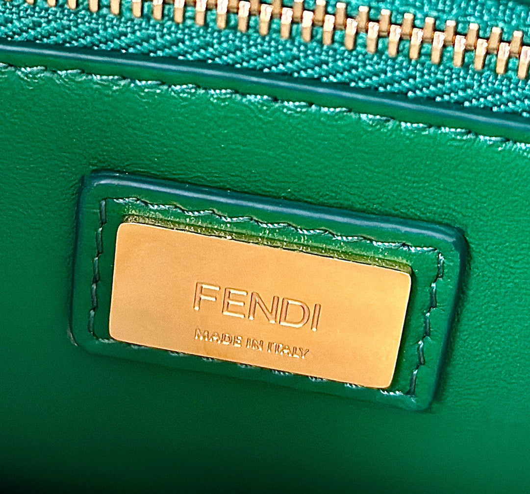 Fendi Peekaboo ISeeU Petite Precious Skin Bag