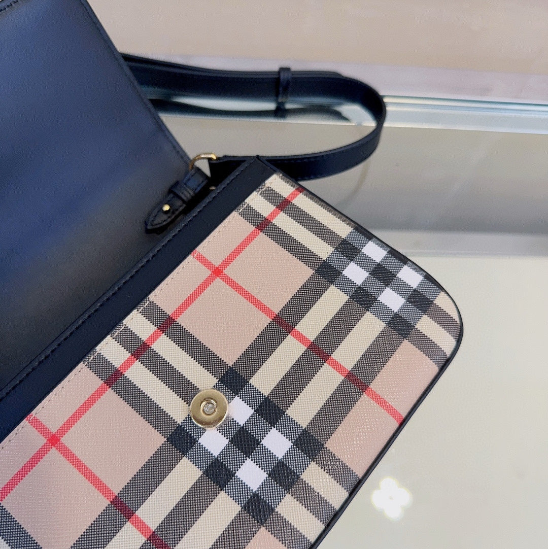 BB Hampshire Check Derby Crossbody Bag