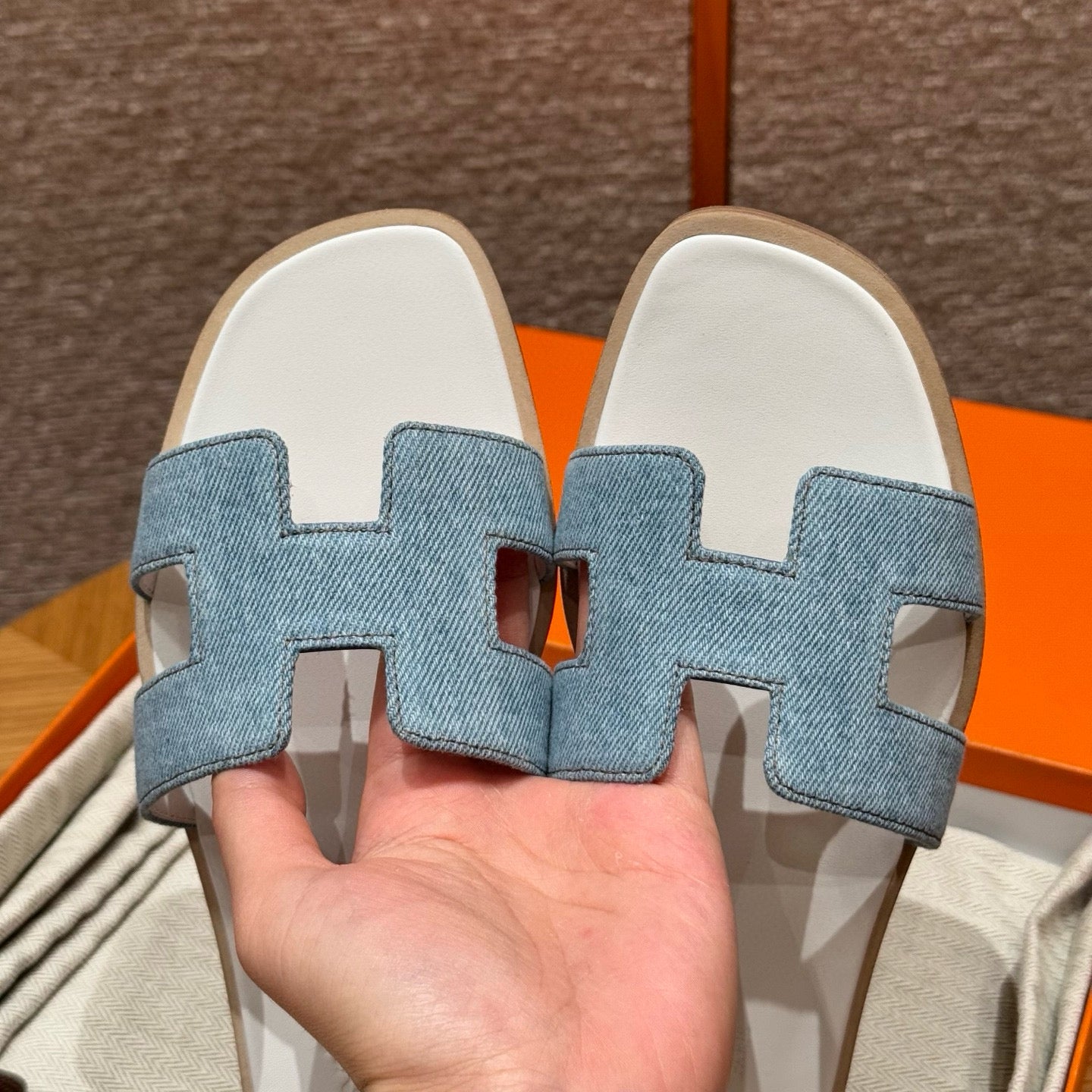 Hermes Slippers