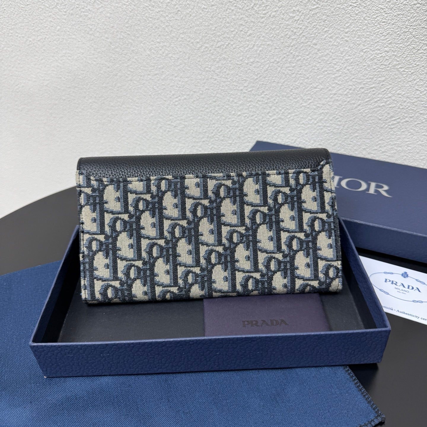 Dior Long Flap Wallet